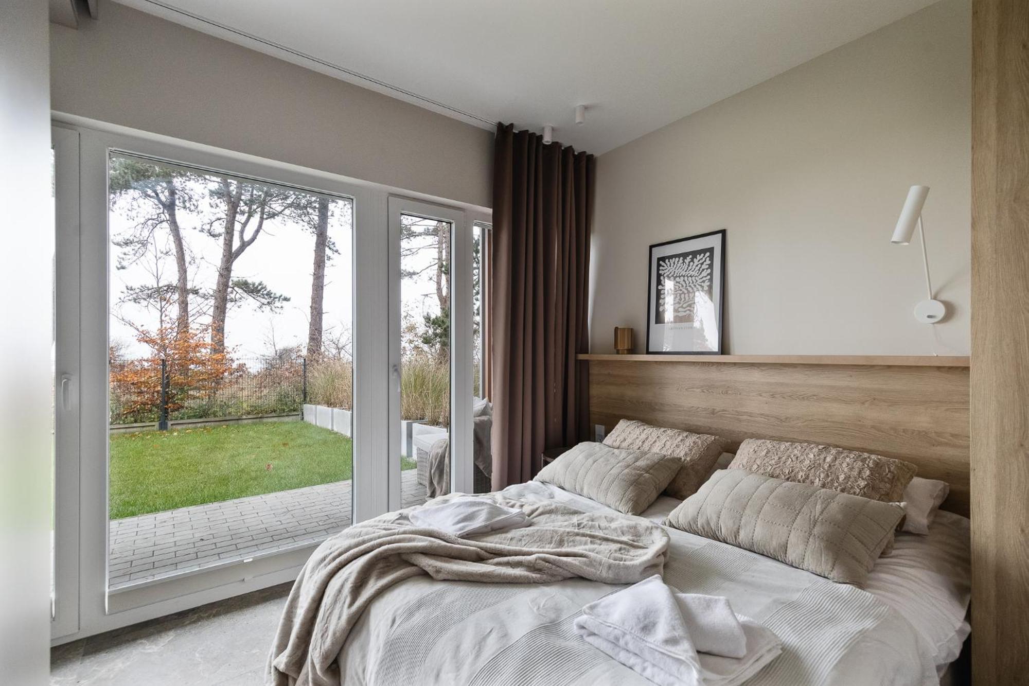 Let'S Sea - 2 Bedroom - Premium Baltic Apartment With Front Sea View Garden And Spa Access Gąski Eksteriør billede